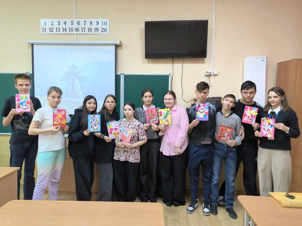 Шаховка провела мастер-класс для школьников к 8 Марта